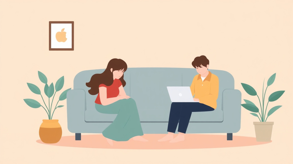 Conceptual diagram showing how best Online Grief Support Compared works in practice