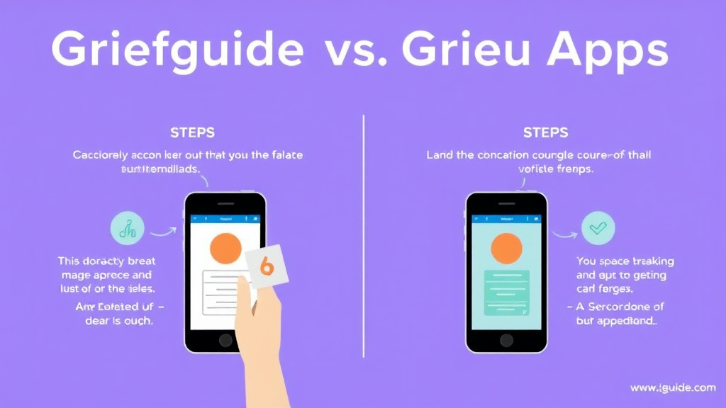 Implementation roadmap for griefguide vs Grief Apps with actionable steps