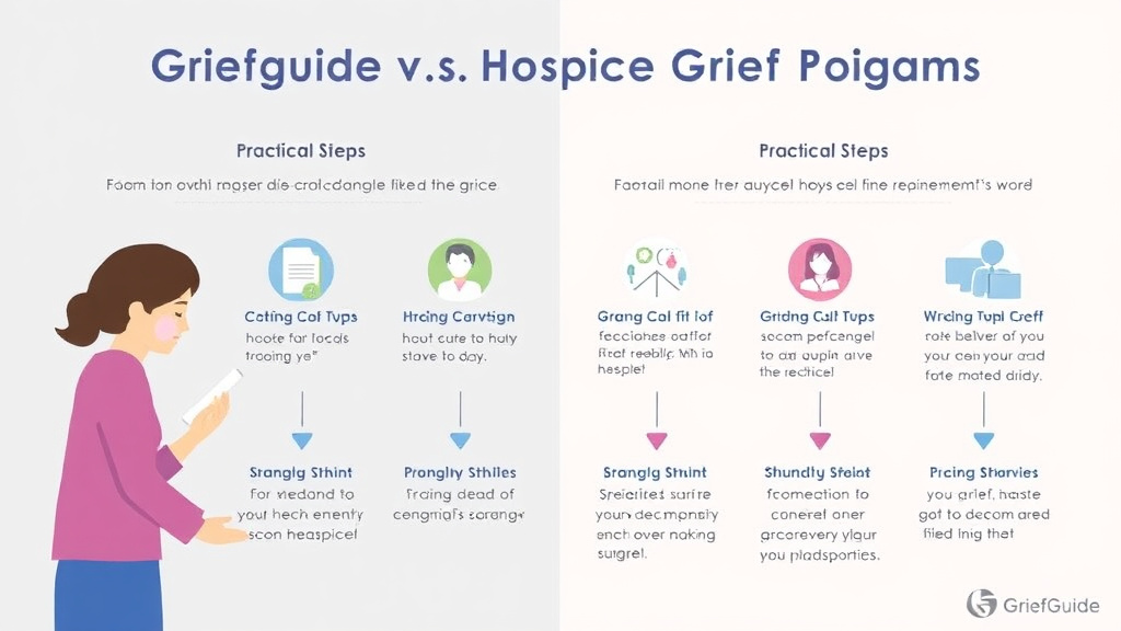 Implementation roadmap for griefguide vs Hospice Grief Programs with actionable steps