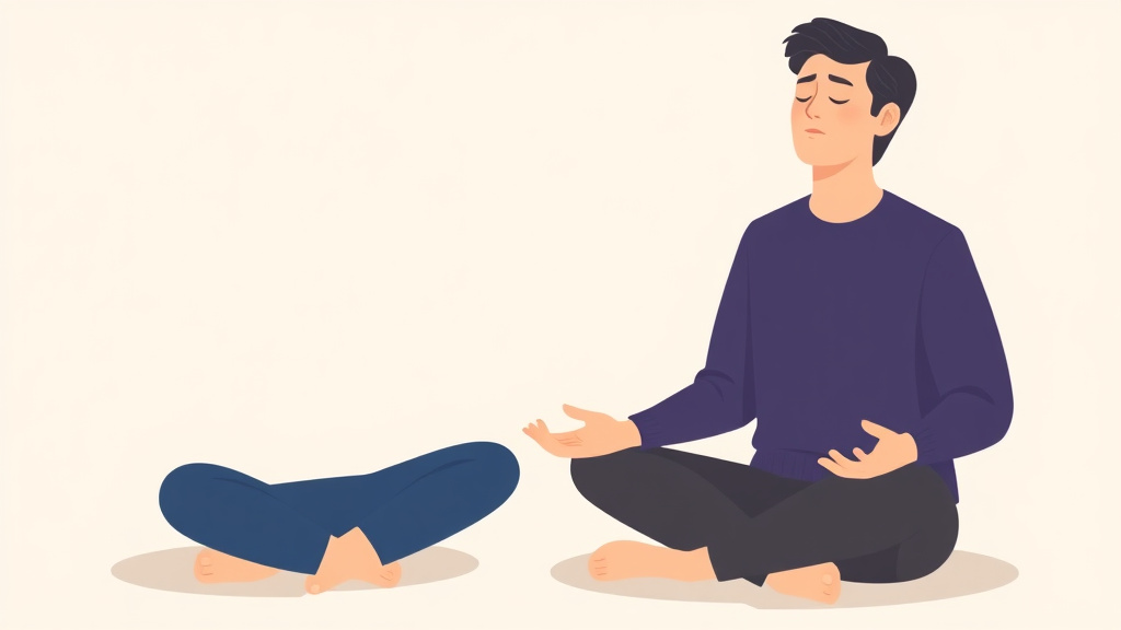 Conceptual diagram showing how breathing Exercises for Grief Anxiety works in practice