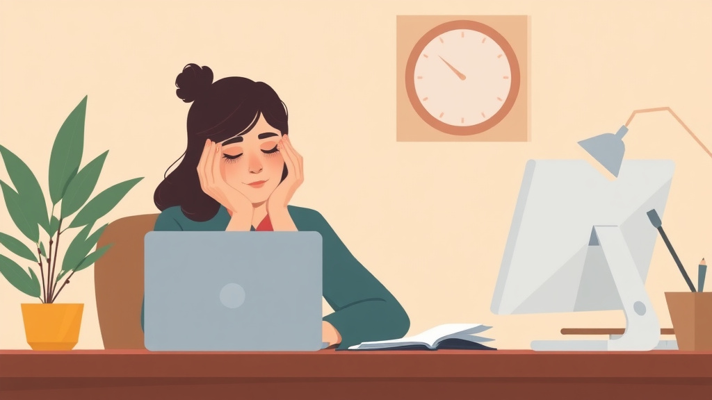 Educational graphic covering the essentials of concentrating at Work While Grieving