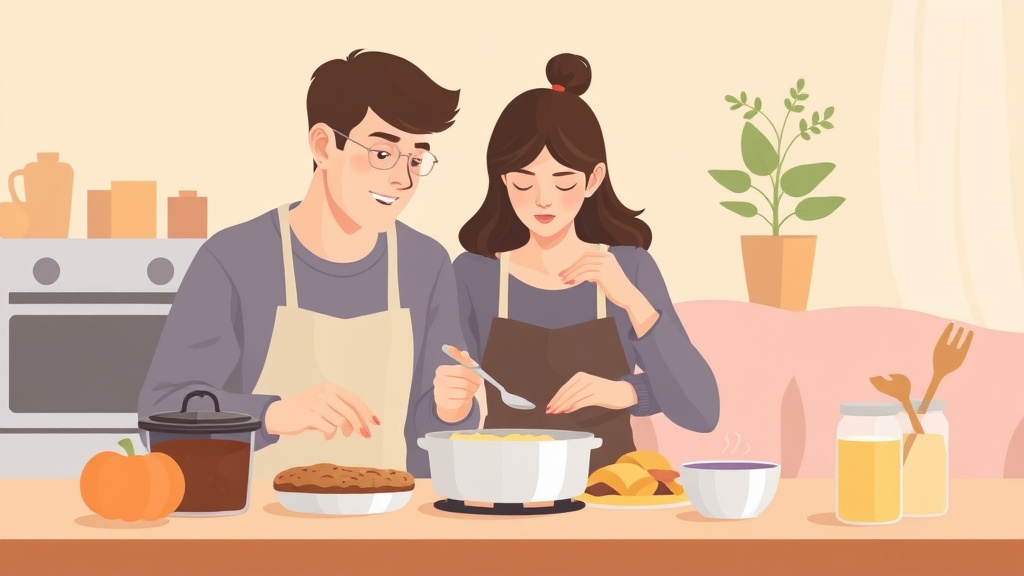 Visual overview of cooking Comfort Food While Grieving with key concepts highlighted
