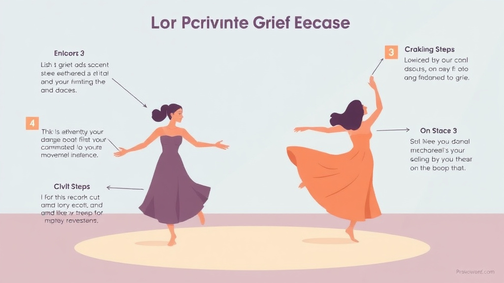 Practical workflow diagram for dance Movement for Grief Release