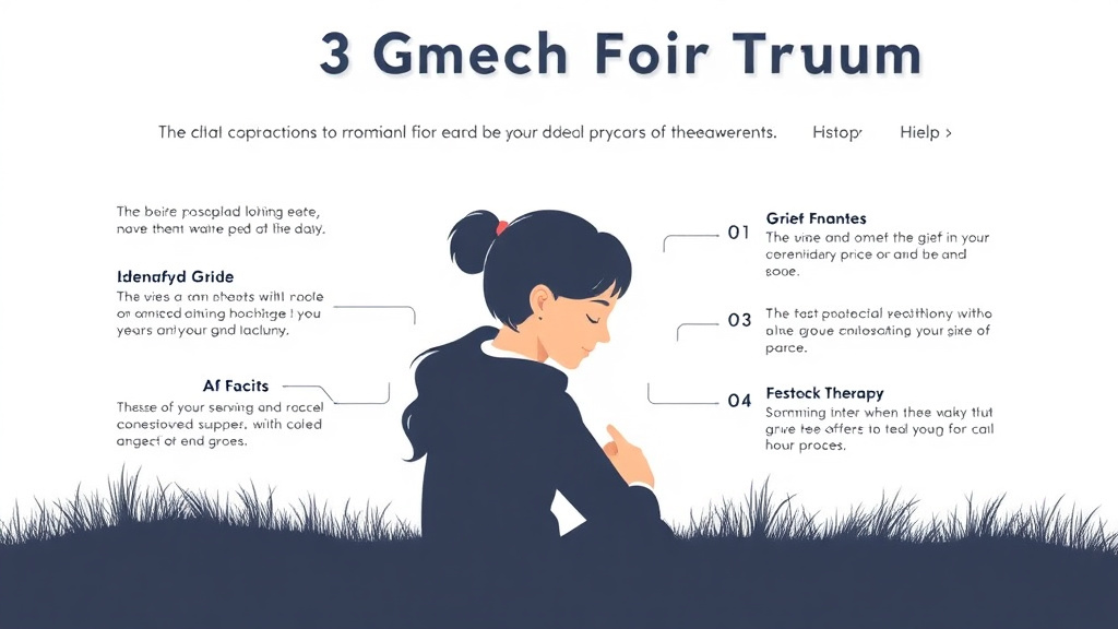 Practical checklist visual for emdr Therapy for Grief Trauma