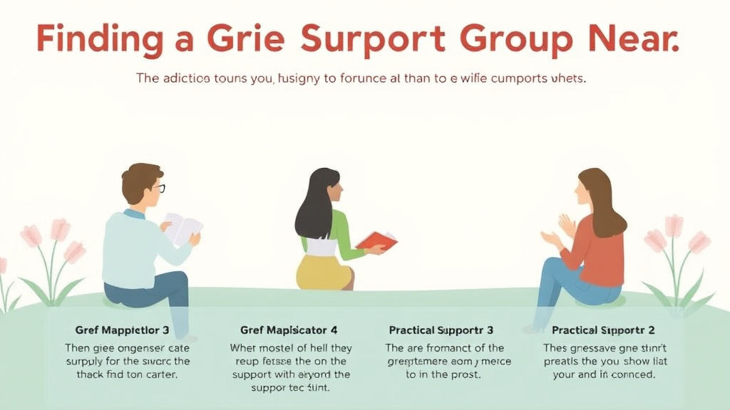 Practical workflow diagram for finding a Grief Support Group Near You