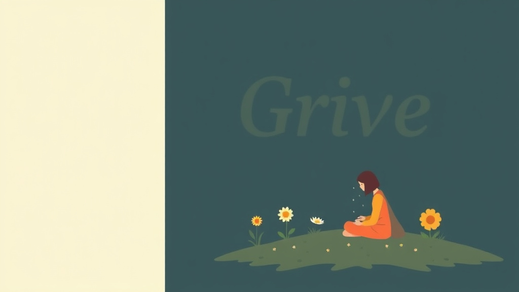 Illustration breaking down the fundamentals of five Senses Grounding for Grief