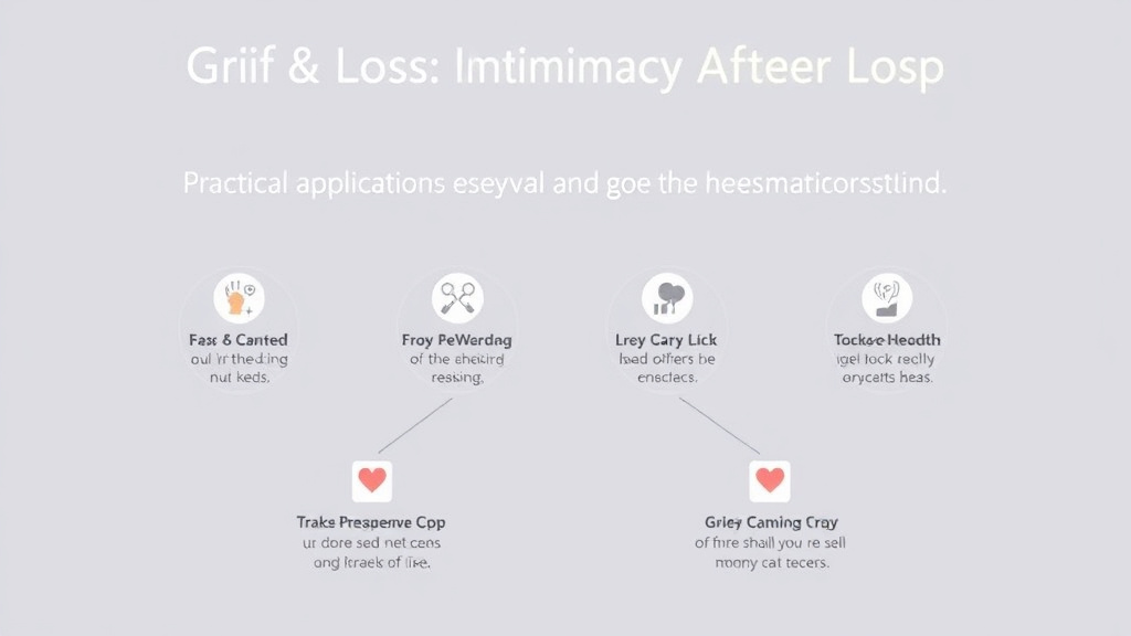 Step-by-step visual guide for implementing grief and Intimacy After Loss