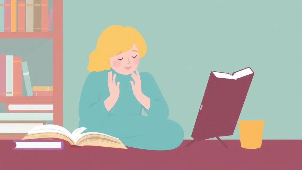 Step-by-step visual guide for implementing grief and Reading Books That Help