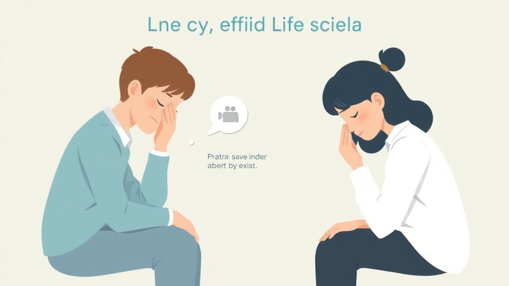 Process flow illustration for putting grief and Relief When Both Exist into action