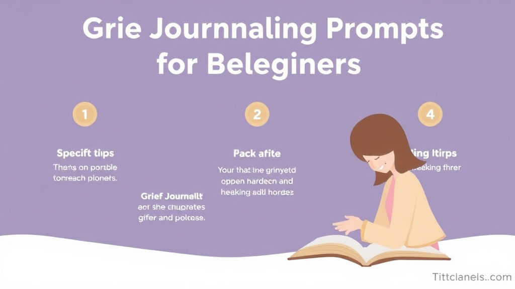 Real-world application diagram for grief Journaling Prompts for Beginners