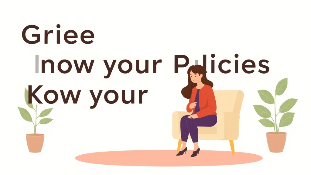 An informative visual explaining grief Leave Policies Know Your Rights for beginners and professionals