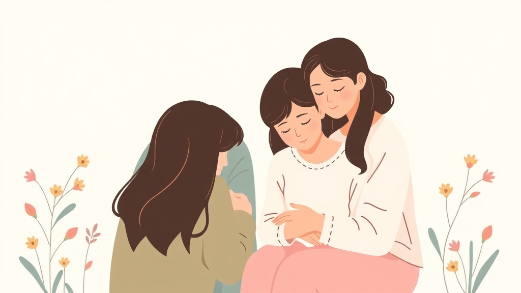 An informative visual explaining grief Support Groups for Young Adults for beginners and professionals