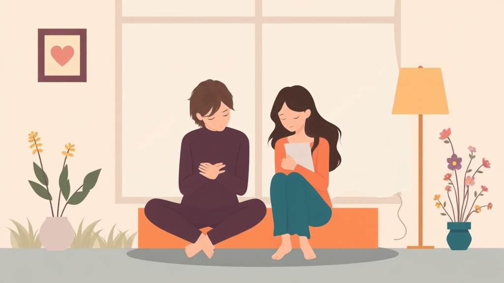Illustration breaking down the fundamentals of guilt After the Death of a Loved One