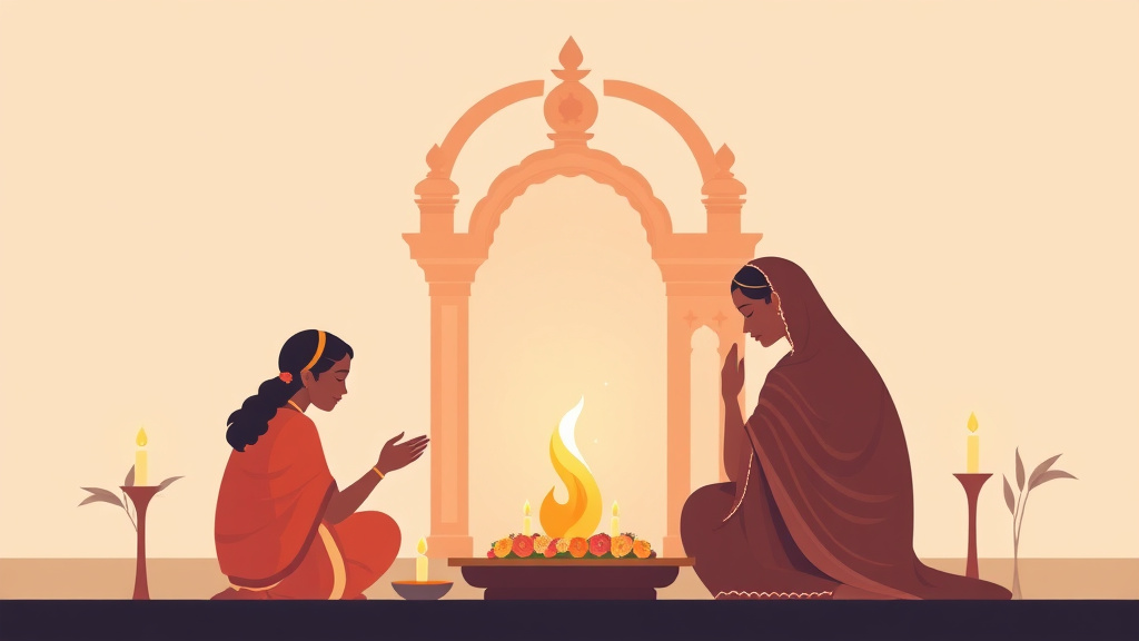 Educational graphic covering the essentials of hindu Mourning Rituals and Grief