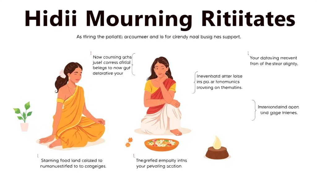 Practical workflow diagram for hindu Mourning Rituals and Grief