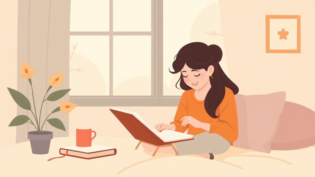 Detailed visual representation of journaling About Happy Memories