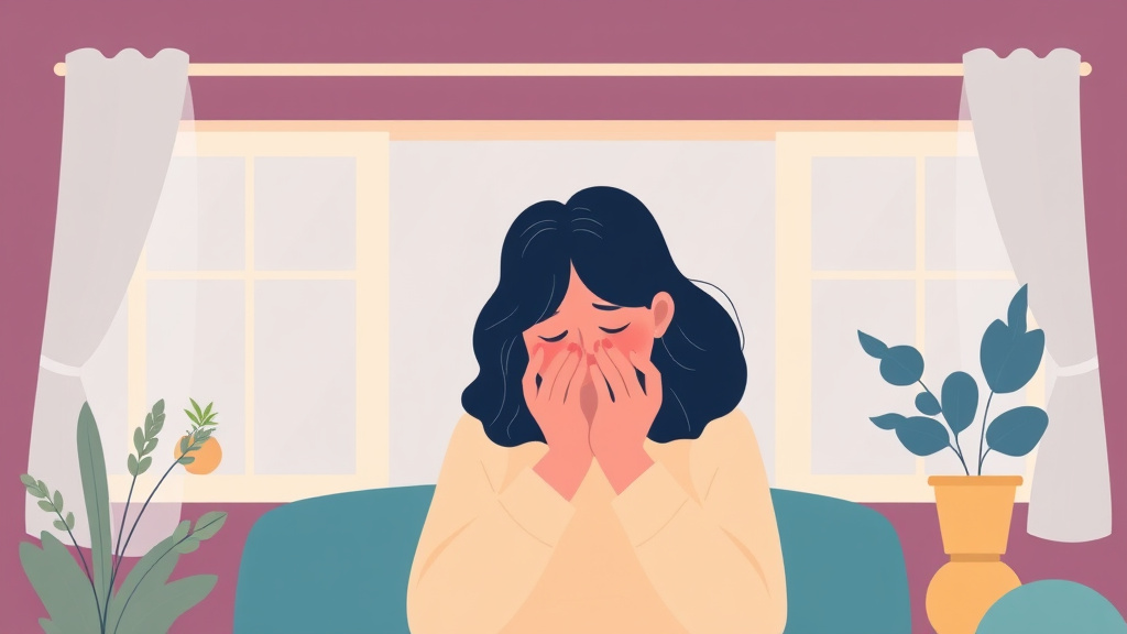 Illustration breaking down the fundamentals of letting Yourself Cry During Grief