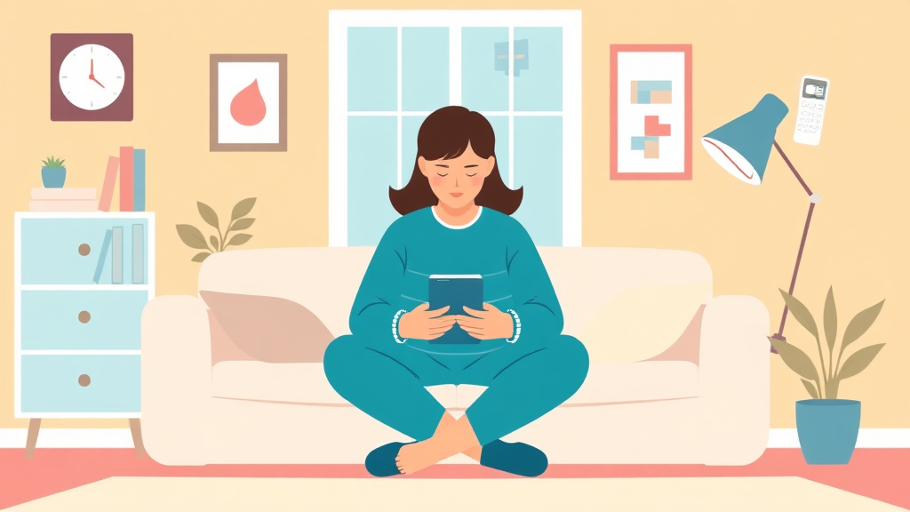 Educational graphic covering the essentials of managing Screen Time While Grieving