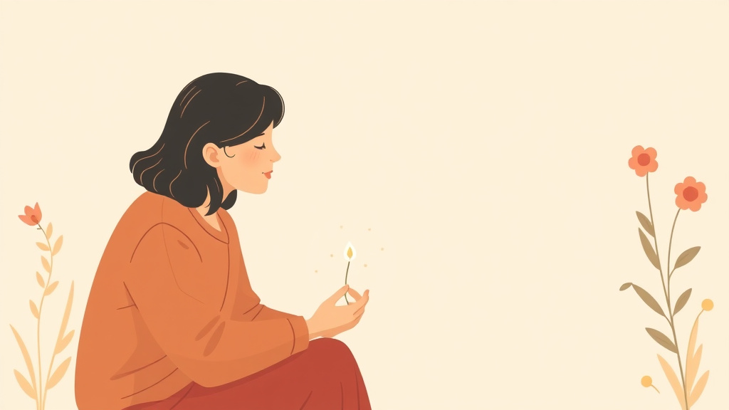 An informative visual explaining narrative Therapy for Grief Processing for beginners and professionals