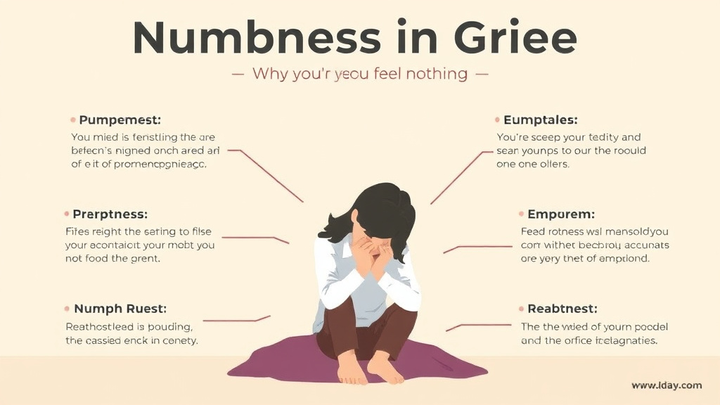 Real-world application diagram for numbness in Grief Why You Feel Nothing