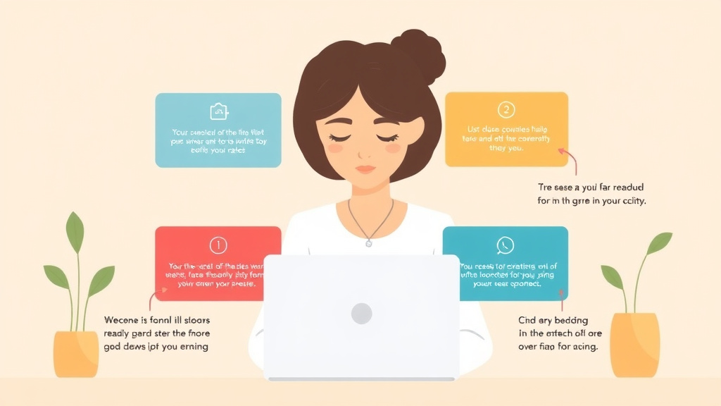 Action-oriented illustration showing how to apply online Therapy for Grief