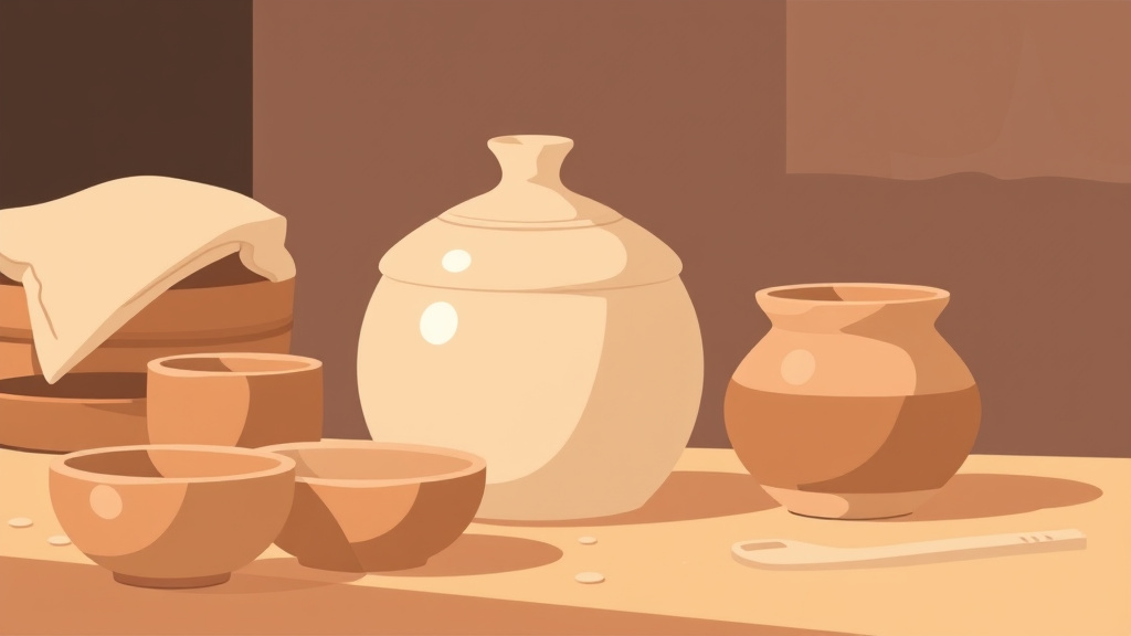 Detailed visual representation of pottery and Clay Work for Grief