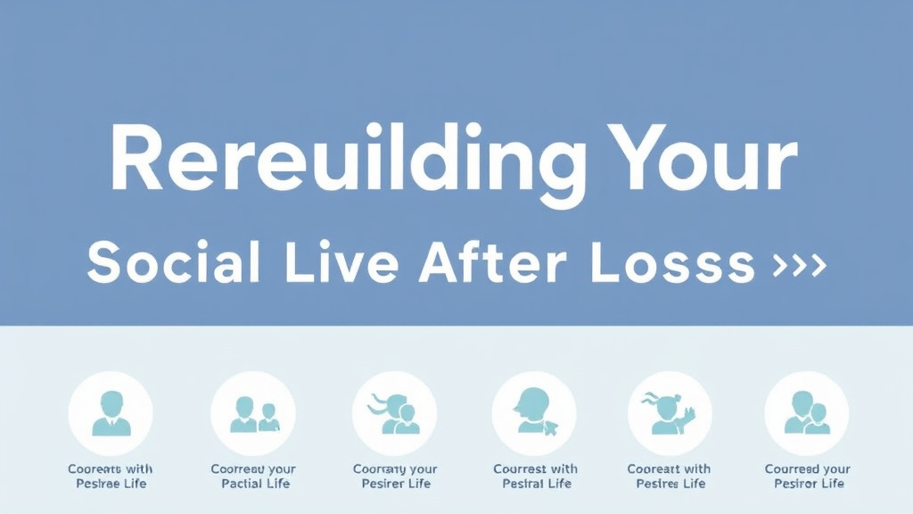 Hands-on guide visualization for rebuilding Your Social Life After Loss