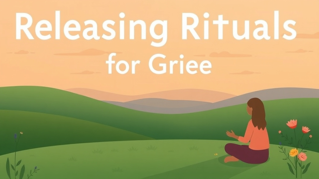 Practical workflow diagram for releasing Rituals for Grief