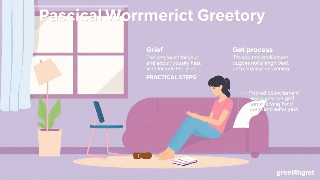 Practical checklist visual for remote Work and Grief Isolation