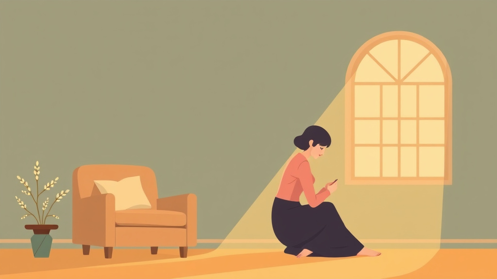 Educational graphic covering the essentials of setting Boundaries While Grieving
