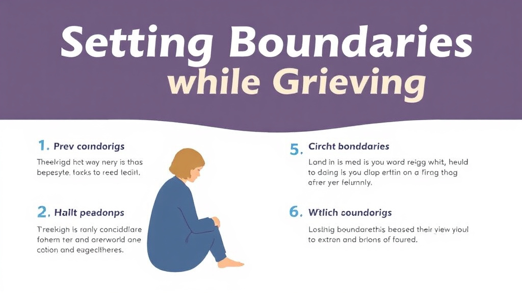 Implementation roadmap for setting Boundaries While Grieving with actionable steps