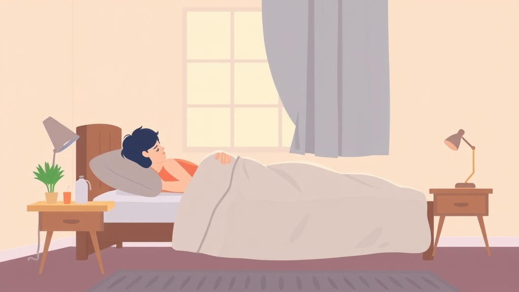 Conceptual diagram showing how sleeping Alone After Losing Your Spouse works in practice
