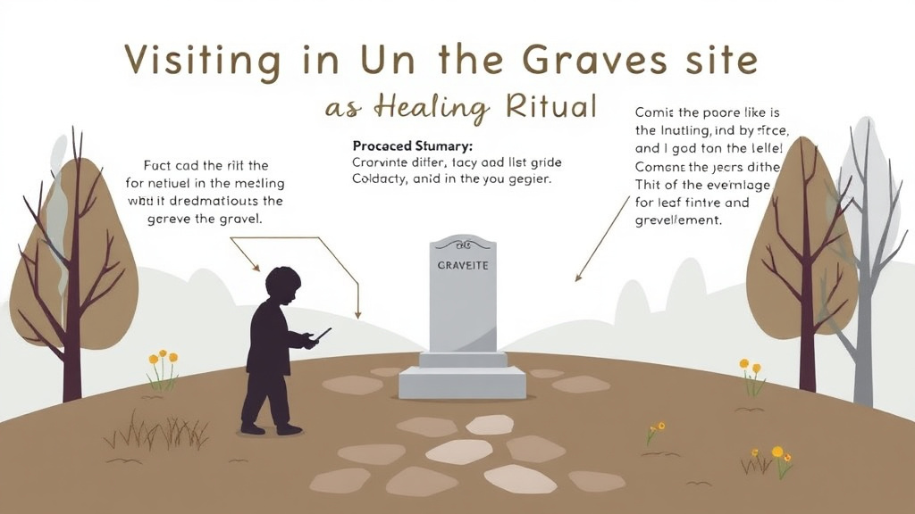 Practical workflow diagram for visiting the Gravesite as Healing Ritual