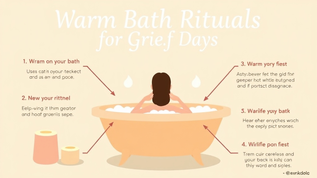 Practical workflow diagram for warm Bath Rituals for Grief Days