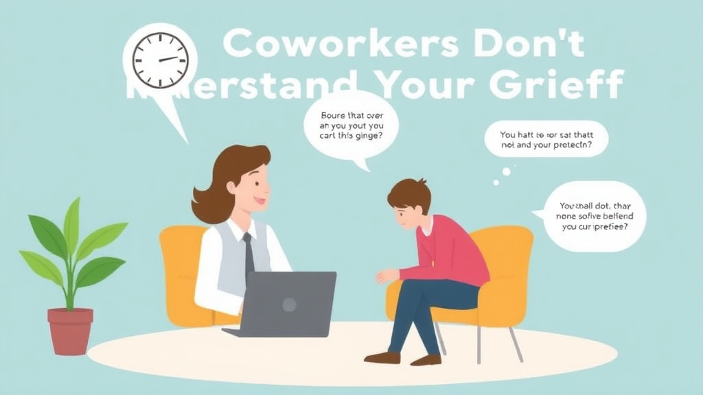 Action-oriented illustration showing how to apply when Coworkers Dont Understand Your Grief
