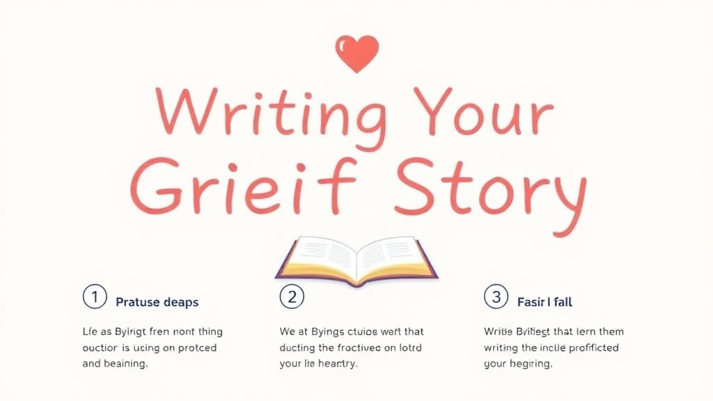 Real-world application diagram for writing Your Grief Story