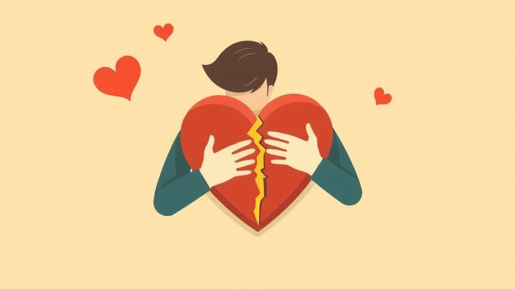 Conceptual diagram showing how broken Heart Syndrome and Grief works in practice
