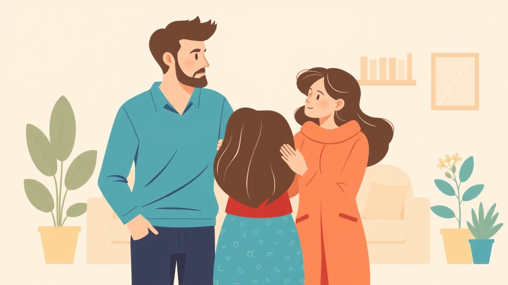 A professional illustration depicting building a New Normal After Loss