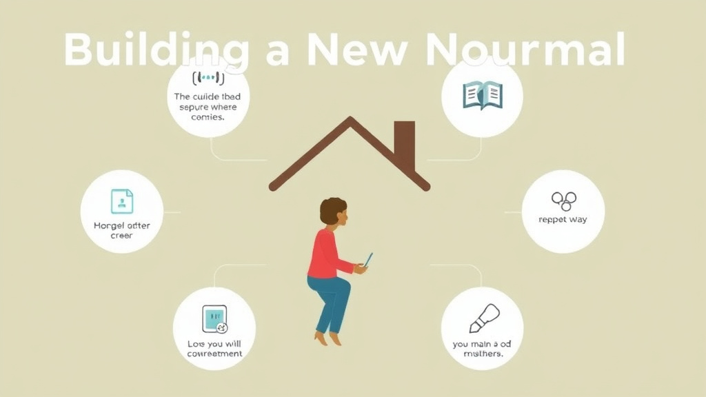 Hands-on guide visualization for building a New Normal After Loss