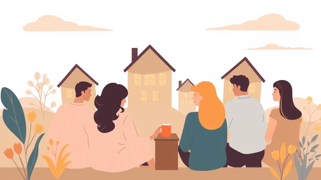 Detailed visual representation of building New Community After Loss