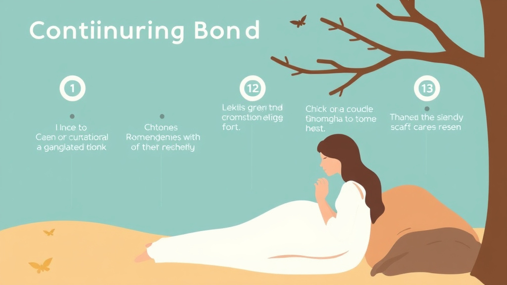 Real-world application diagram for continuing Bonds With the Deceased