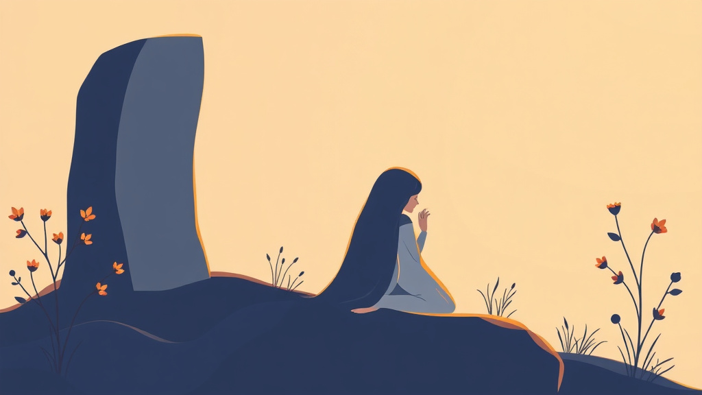 Educational graphic covering the essentials of feeling Their Presence After Death