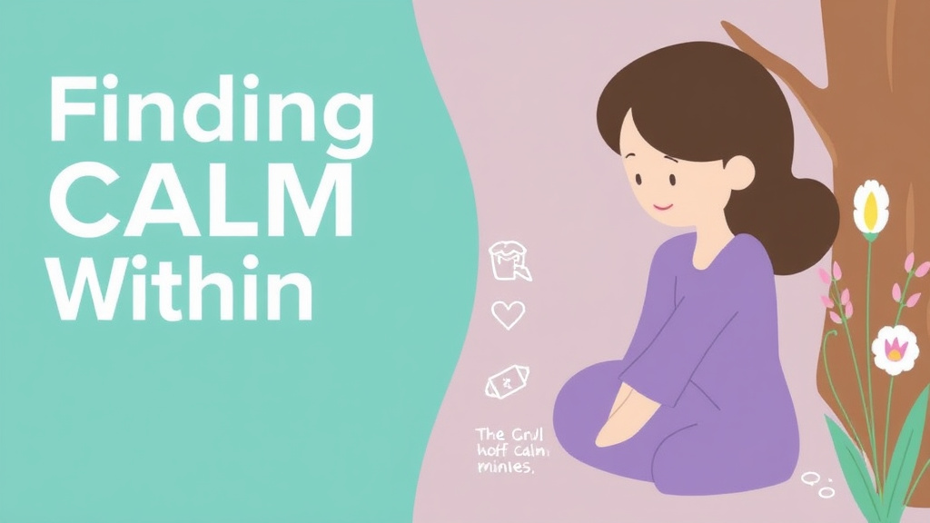 Real-world application diagram for finding Calm Within Grief