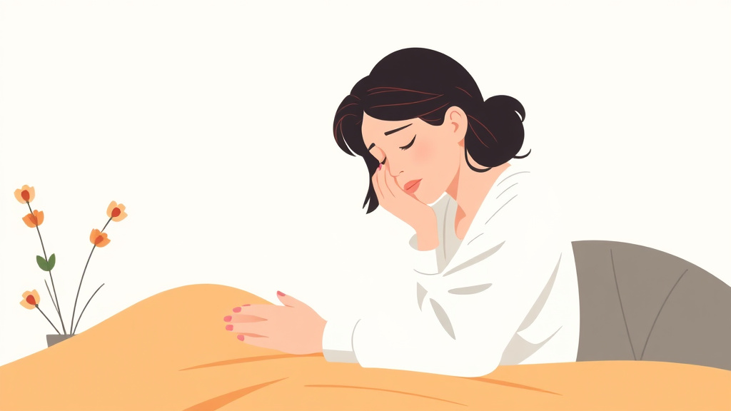 Clear illustration of grief and Chronic Pain with supporting details