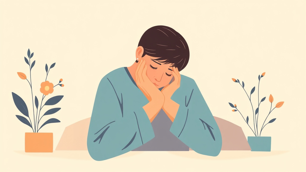 Educational graphic covering the essentials of grief and Clinical Depression