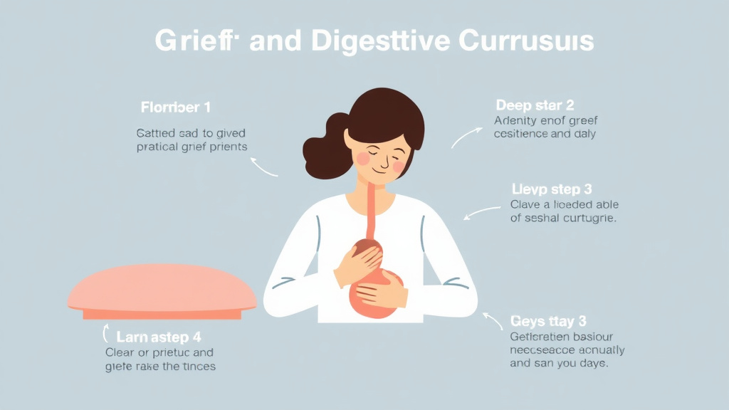 Practical workflow diagram for grief and Digestive Problems