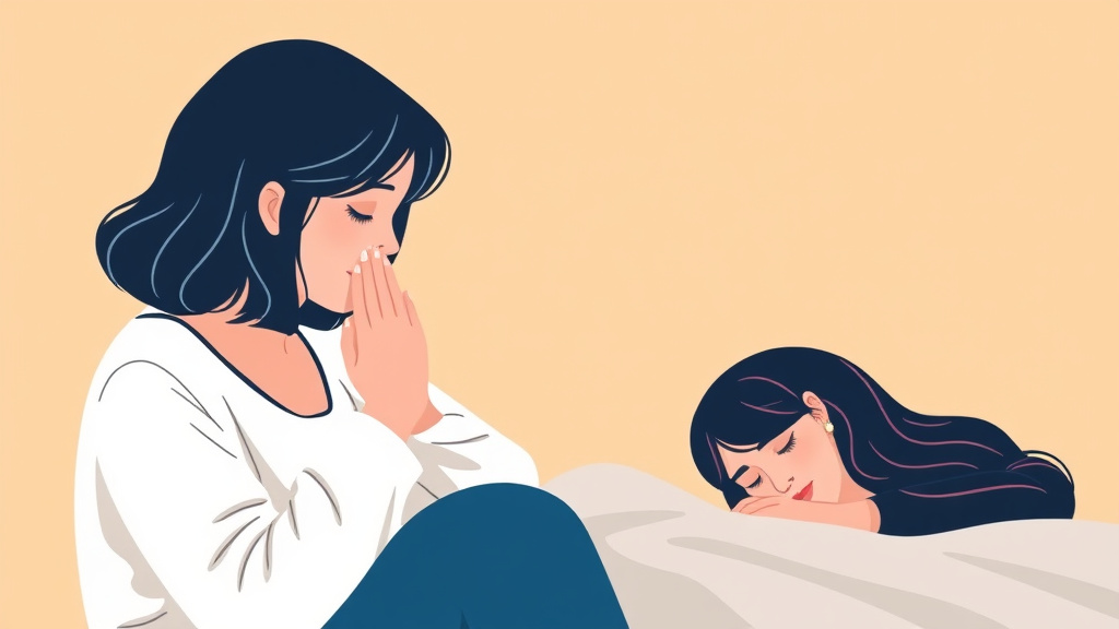 Clear illustration of grief and Dissociation with supporting details