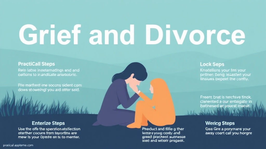Practical workflow diagram for grief and Divorce