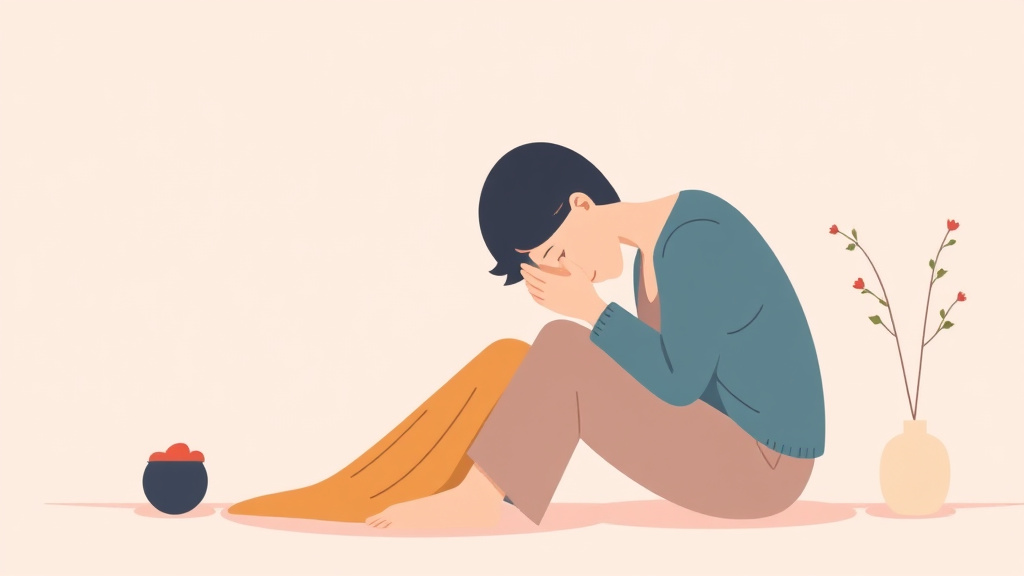 Clear illustration of grief and Memory Problems with supporting details