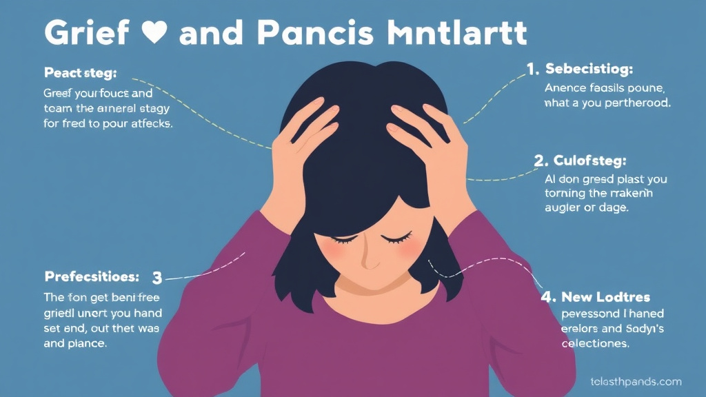 Practical workflow diagram for grief and Panic Attacks